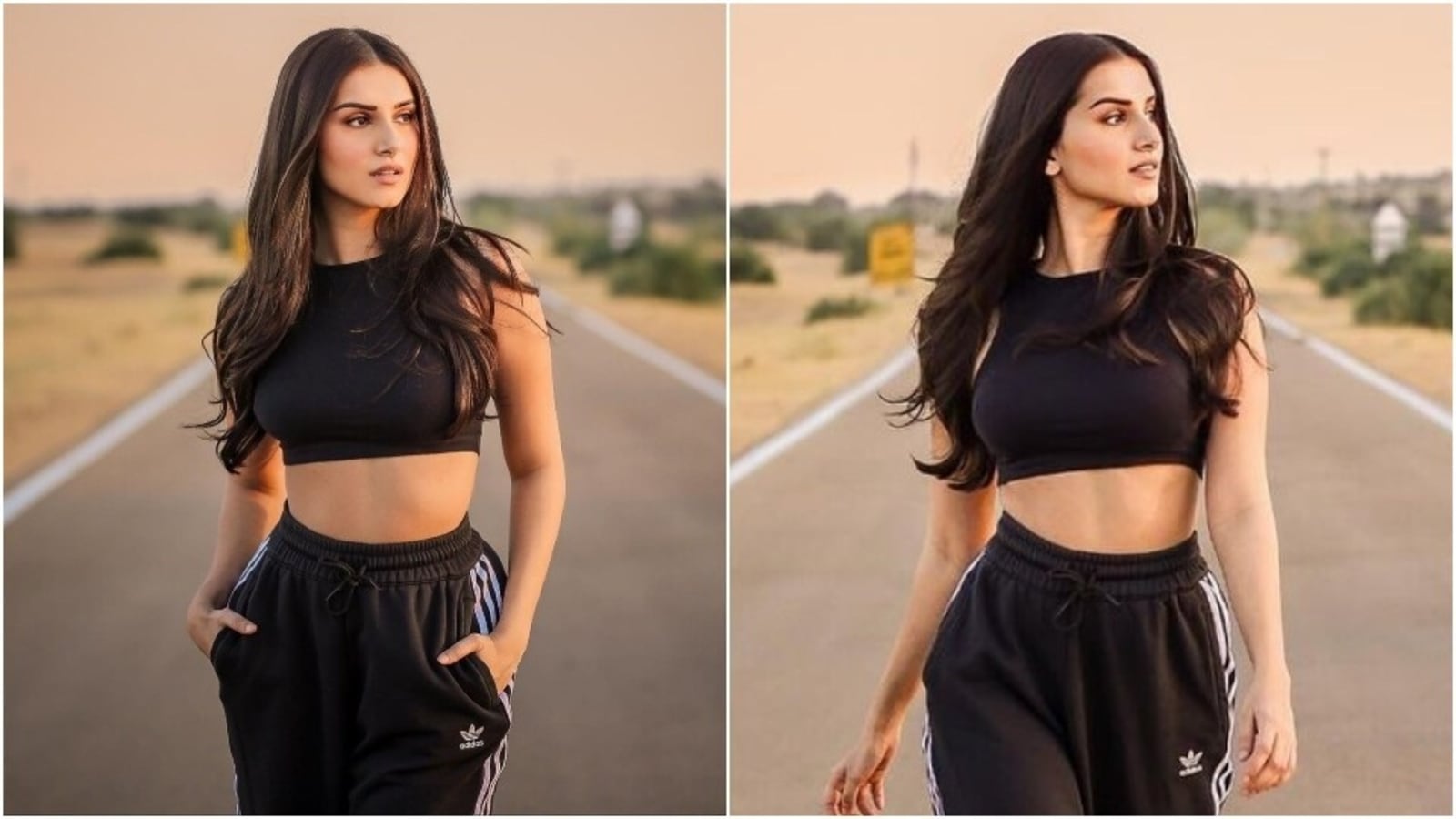 tara-sutaria-is-a-total-smokeshow-in-black-crop-top-and-joggers-set-as-she-takes-a-stroll-in-jaisalmer-all-pics-here