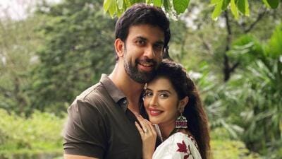 Rajeev Sen and Charu Asopa Rajeev Sen and Charu Asopa