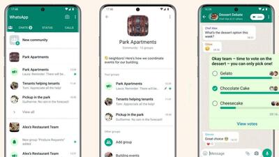There will be a new Communities tab, which will be visible at the top of the chat list. (WhatsApp) There will be a new Communities tab, which will be visible at the top of the chat list. (WhatsApp)