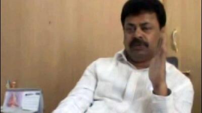 Political secretary to the Karnataka chief minister and Honnalli legislator MP Renukacharya’s nephew Chandrashekhar’s body was found inside his car at Tunga canal near Kadakatte village in Honnali taluk of Davanagere district. (HT Archives) Political secretary to the Karnataka chief minister and Honnalli legislator MP Renukacharya’s nephew Chandrashekhar’s body was found inside his car at Tunga canal near Kadakatte village in Honnali taluk of Davanagere district. (HT Archives)