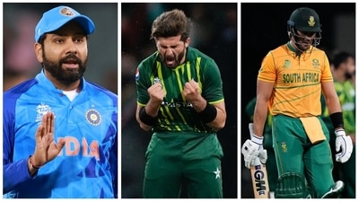 Pakistan are still behind Rohit Sharma-led India in Group 2 standings of the Super 12 stage at the T20 World Cup (AP) Pakistan are still behind Rohit Sharma-led India in Group 2 standings of the Super 12 stage at the T20 World Cup (AP)