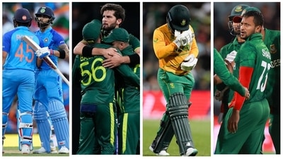 India, Pakistan, Bangladesh and South Africa are all fighting for the available two spots for the semi-final stage of the ICC World T20 2022 (AP) India, Pakistan, Bangladesh and South Africa are all fighting for the available two spots for the semi-final stage of the ICC World T20 2022 (AP)