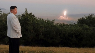 In response to the launches, South Korea and the United States said they would extend their ongoing joint air drills. (File) (AP)