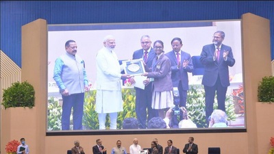 The competition was organised in CBSE affiliated schools all over the country and around 7.65 lakh students participated in the said event. (Handout) The competition was organised in CBSE affiliated schools all over the country and around 7.65 lakh students participated in the said event. (Handout)