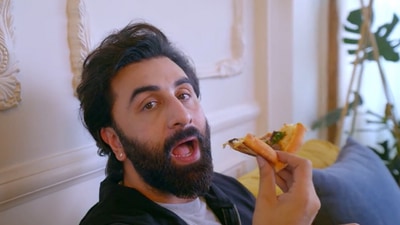 Ranbir Kapoor in the new promo for his film Brahmastra's OTT release.