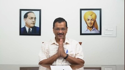 The video was uploaded hours after the ECI announced dates for the Assembly election in the state. (source:Twitter/@ArvindKejriwal) The video was uploaded hours after the ECI announced dates for the Assembly election in the state. (source:Twitter/@ArvindKejriwal)