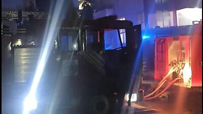 Police said the fire broke out at the factory around 1.20am. Fire officials said that the factory was completely gutted in the blaze. (HT Photo) Police said the fire broke out at the factory around 1.20am. Fire officials said that the factory was completely gutted in the blaze. (HT Photo)