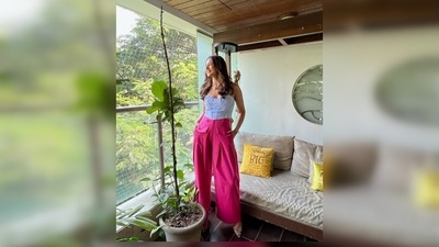 Sharing a series of images on her Instagram handle, Rakul Preet captioned her post, "Nothing feels better than home." (Instagram/@rakulpreet)