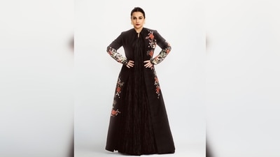 For a recent photoshoot, Vidya Balan opted for an embroidered Rohit Bal ensemble. (Instagram/@vidyabalan) For a recent photoshoot, Vidya Balan opted for an embroidered Rohit Bal ensemble. (Instagram/@vidyabalan)