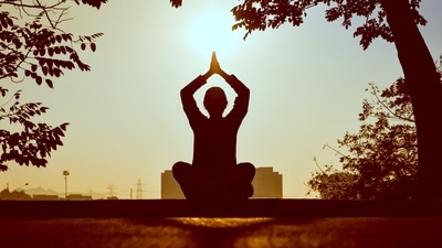 Karnataka government mandates 10-minute yoga for school students every day (Prasanth Inturi) Karnataka government mandates 10-minute yoga for school students every day (Prasanth Inturi)