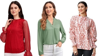 Long sleeve top for women can be worn all year round. Long sleeve top for women can be worn all year round.