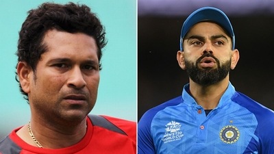 Sachin Tendulkar and Virat Kohli (Getty Images) Sachin Tendulkar and Virat Kohli (Getty Images)