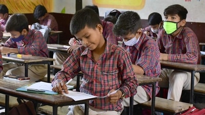 GER of school students in India improves, UP sees best growth in 2021-22: UDISE+ Report (HT File/Picture for representational purpose only)