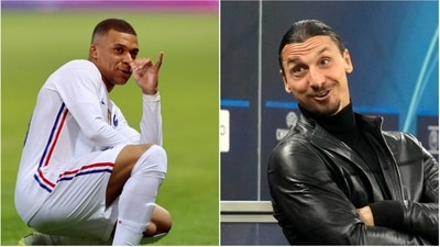 Kylian Mbappe; Zlatan Ibrahimovic (AP) Kylian Mbappe; Zlatan Ibrahimovic (AP)