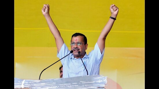 The AAP has decided to field candidates in all 182 assembly seats, has a huge mountain to climb. (PTI) The AAP has decided to field candidates in all 182 assembly seats, has a huge mountain to climb. (PTI)