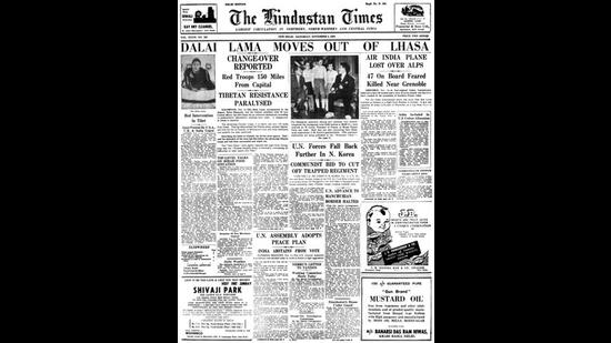 HT This Day: Nov 4, 1950 -- Air India plane lost over Alps HT This Day: Nov 4, 1950 -- Air India plane lost over Alps