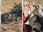 Ram Charan and Upasana Kamineni Konidela are holidaying in Africa. Ram Charan and Upasana Kamineni Konidela are holidaying in Africa.