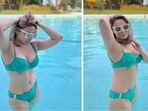 Urvashi Dholakia embraces womanhood in swimwear. Urvashi Dholakia embraces womanhood in swimwear.