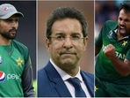 Mohammad Amir; Wasim Akram; Wahab Riaz(File) Mohammad Amir; Wasim Akram; Wahab Riaz(File)