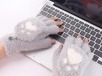 Gloves for women come in different styles, many of which facilitate typing on keyboard.
