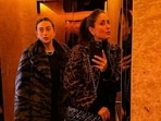 Kareena Kapoor and Karisma Kapoor during their day out in London. Kareena Kapoor and Karisma Kapoor during their day out in London.