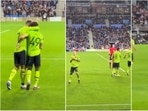 Alejandro Garnacho imitates Ronaldo's celebration Alejandro Garnacho imitates Ronaldo's celebration