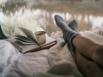 Socks keep feet warm and snug in winters.