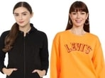 Sweatshirts for women are ideal for early winter days. 