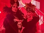 Twinkle Khanna has shared pictures of her looks this Halloween. Twinkle Khanna has shared pictures of her looks this Halloween.