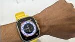 The biggest advantage of the 49mm size is a big screen, which is ideal for quick glances on the metrics. (Vishal Mathur / HT Photo) The biggest advantage of the 49mm size is a big screen, which is ideal for quick glances on the metrics. (Vishal Mathur / HT Photo)