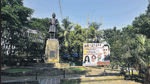 Mumbai, India - November 04, 2022: Renovation of Jawaharlal Nehru Garden underway, at Nariman Point, in Mumbai, India, on Friday, November 04, 2022. (Photo by Anshuman Poyrekar/Hindustan Times) (Anshuman Poyrekar/HT PHOTO) Mumbai, India - November 04, 2022: Renovation of Jawaharlal Nehru Garden underway, at Nariman Point, in Mumbai, India, on Friday, November 04, 2022. (Photo by Anshuman Poyrekar/Hindustan Times) (Anshuman Poyrekar/HT PHOTO)