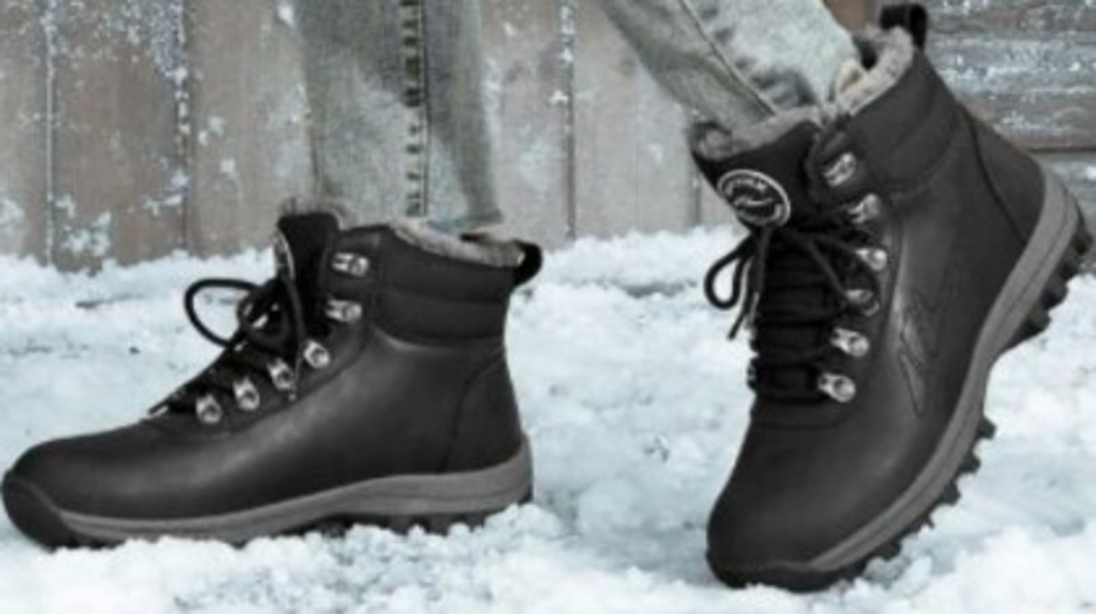 Winter boots for men give protection in bad weather, make walking