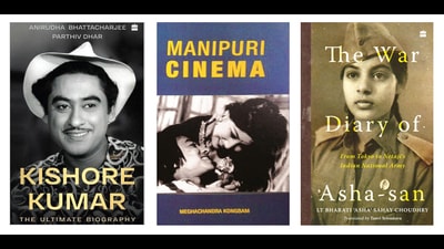 A new biography of Kishore Kumar, a personal account by a teenager who joined the Rani of Jhansi regiment of the Indian National Army, and a book on Manipuri cinema make it to this week’s list of interesting reads. (HT Team) A new biography of Kishore Kumar, a personal account by a teenager who joined the Rani of Jhansi regiment of the Indian National Army, and a book on Manipuri cinema make it to this week’s list of interesting reads. (HT Team)