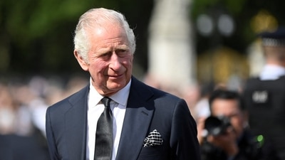 King Charles III: Britain's King Charles is seen. (Reuters)