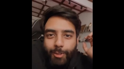 Taken from Yashraj Mukhate’s new video on Instagram about mosquitoes. (Instagram/@yashrajmukhate)