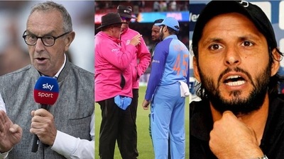 David Llyod (left); Shahid Afridi (right) David Llyod (left); Shahid Afridi (right)