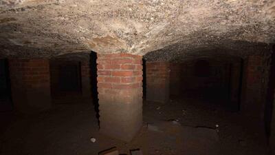 The tunnel is 200-metre long and the foundation stone mentions ‘1890’ on it. (Anshuman Poyrekar/HT PHOTO) The tunnel is 200-metre long and the foundation stone mentions ‘1890’ on it. (Anshuman Poyrekar/HT PHOTO)