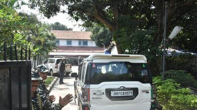 Raids were also conducted at other locations related to coal traders and businessmen in Chaibasa and Jamshedpur (HT Photo) Raids were also conducted at other locations related to coal traders and businessmen in Chaibasa and Jamshedpur (HT Photo)