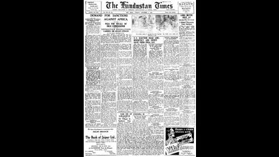 HT This Day: Nov 7, 1944 -- 10,000 die of cholera in Gorakhpur