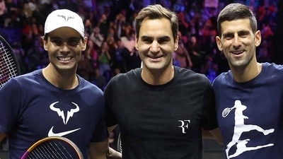 Rafael Nadal; Roger Federer; Novak Djokovic