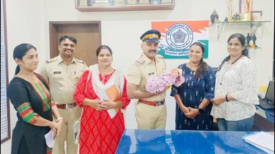 “I will adopt the girl and take care of medical and educational needs,” said a police officer. (HT PHOTO) “I will adopt the girl and take care of medical and educational needs,” said a police officer. (HT PHOTO)