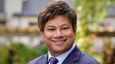 Democratic US Rep Shri Thanedar of Michigan, running for election to the US House of Representatives in the 2022 US midterm elections. (REUTERS) Democratic US Rep Shri Thanedar of Michigan, running for election to the US House of Representatives in the 2022 US midterm elections. (REUTERS)