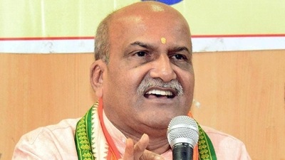 Sri Rama Sene chief Pramod Muthalik. (File image)