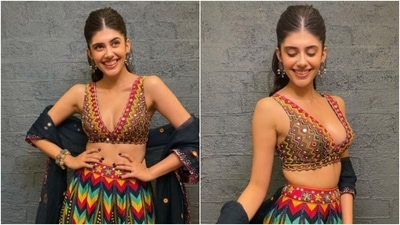 Sanjana Sanghi is a splash of colours in throwback pics from Diwali (Instagram/@sanjanasanghi96) Sanjana Sanghi is a splash of colours in throwback pics from Diwali (Instagram/@sanjanasanghi96)