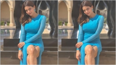 Aamna’s fashion diaries are getting better by the day. In a pastel blue silk dress, Aamna shared a few sun kissed pictures a few days back. (Instagram/@aamnasharifofficial) Aamna’s fashion diaries are getting better by the day. In a pastel blue silk dress, Aamna shared a few sun kissed pictures a few days back. (Instagram/@aamnasharifofficial)
