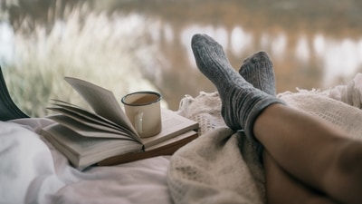 Socks keep feet warm and snug in winters. (Pexels) Socks keep feet warm and snug in winters. (Pexels)
