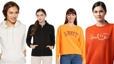 Sweatshirts for women are ideal for early winter days. Sweatshirts for women are ideal for early winter days.