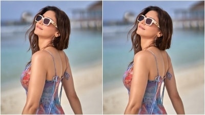 In tinted shades and a hat, Aamna looked ravishing as ever. (Instagram/@aamnasharifofficial) In tinted shades and a hat, Aamna looked ravishing as ever. (Instagram/@aamnasharifofficial)