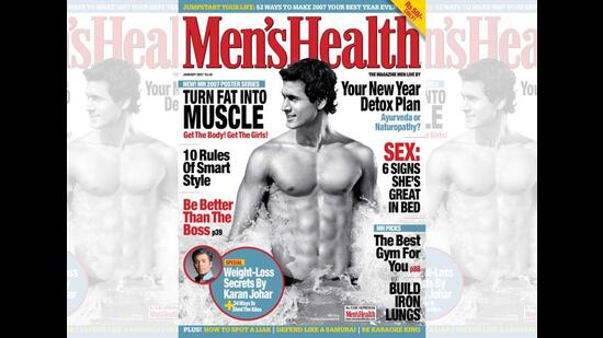 Freddy on the Men’s Healthmagazine cover in 2007 Freddy on the Men’s Healthmagazine cover in 2007