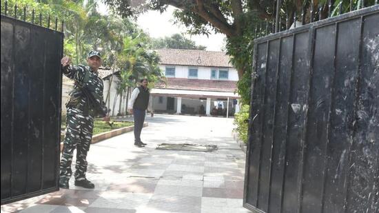 Raids took place at the residence of Pradeep Yadav in Ranchi. (HT Photo)